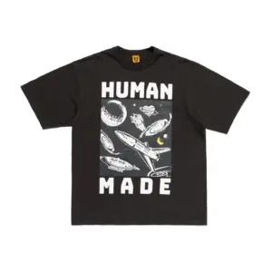 HUMAN MADE GRAPHIC BLACK T-SHIRT #14