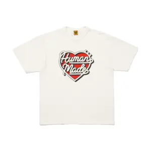 HUMAN MADE GRAPHIC WHITE T-SHIRT #7