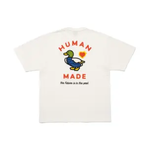 HUMAN MADE GRAPHIC WHITE T-SHIRT