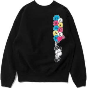 Human Made x Verdy Vick Crewneck Sweatshirt Black