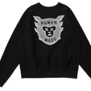 KAWS x Human Made #1 Sweatshirt Black